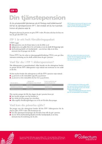 Din tjänstepension - Collectum