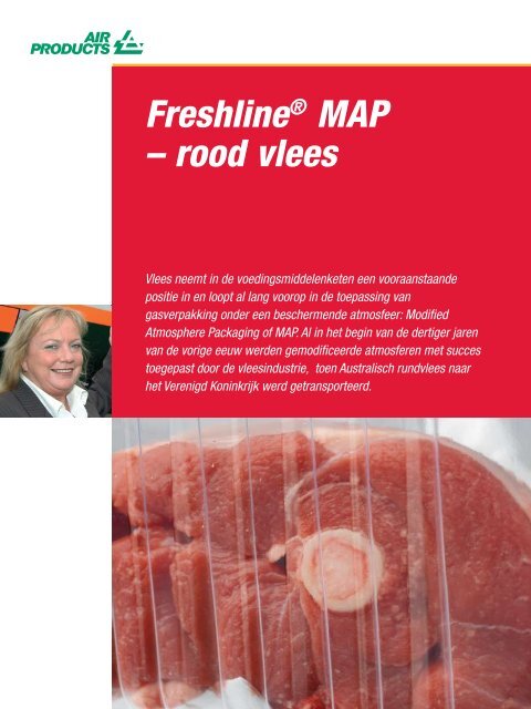 Freshline® MAP – rood vlees - Air Products