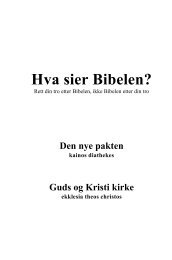 Se utdrag fra boken i PDF-format her - Guds og Kristi kirke