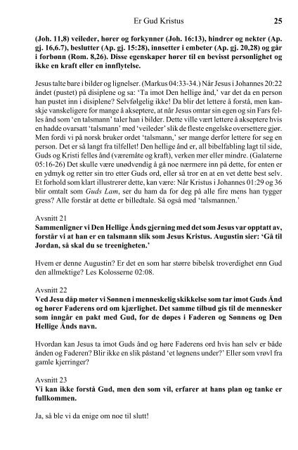 Se utdrag fra boken i PDF-format her - Guds og Kristi kirke
