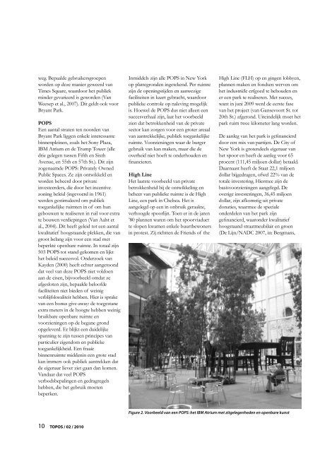 Publiek versus privaat op straat