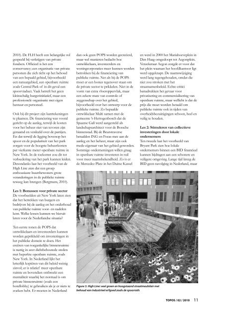 Publiek versus privaat op straat