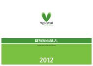 Designmanual 2012 - Vig Festival