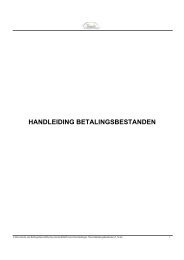 HANDLEIDING BETALINGSBESTANDEN - ssgpi