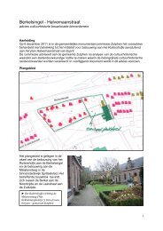 Bijlage 2 Berkelsingel-Halvemaanstraat advies ... - Planviewer