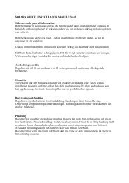 E30-03 SOLARA SOLCELLSREGULATOR SR60U.pdf - KAMA Fritid