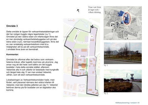 Hållbar planering i småort - Simrishamnsbanan