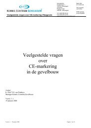 Veelgestelde vragen over CE-markering in de gevelbouw - VMRG