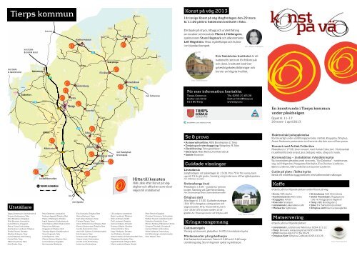 Konst på väg 2013 - Tierps kommun