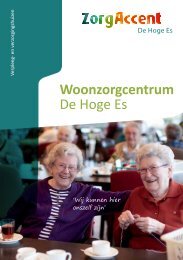 Woonzorgcentrum De Hoge Es - ZorgAccent