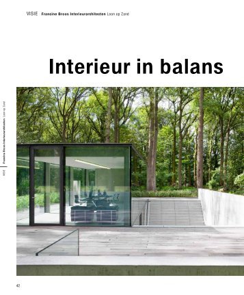 Interieur in balans - Francine Broos interieurarchitecten