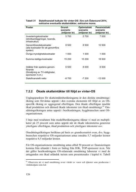 Samhällsekonomiska aspekter av ett vinter-OS ... - Statskontoret