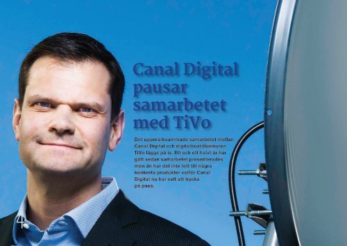Canal Digital pausar samarbetet med TiVo - TV-Nyheterna