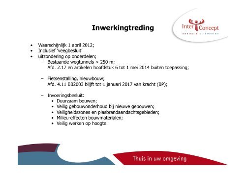 Bouwbesluit 2012 Highlights - Bouwen