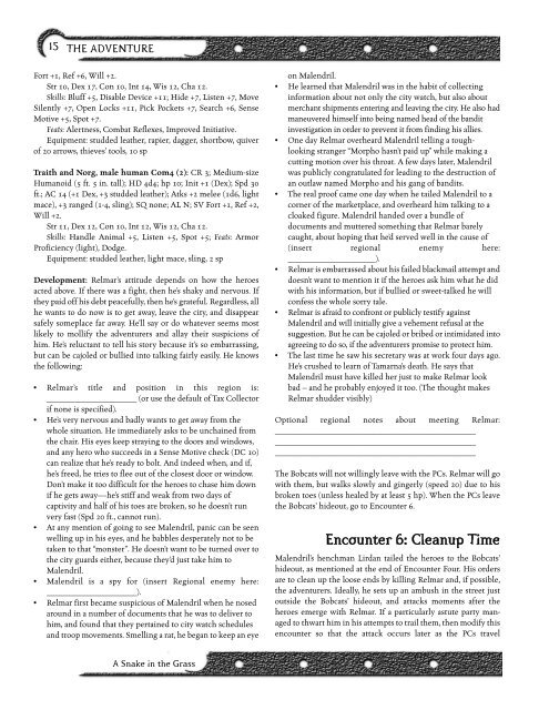 RPGA Living Greyhawk - Snake In The Grass.pdf