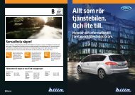 Bläddra i Ford tjänstebilsnytt - Bilia