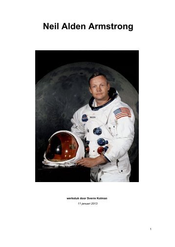 Neil Alden Armstrong - Website van Sverre Kolman