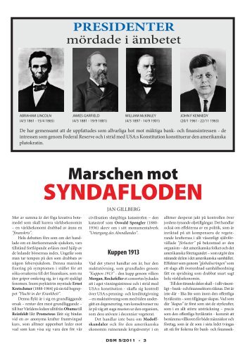 marschen mot SYNDAFLODEN - DSM