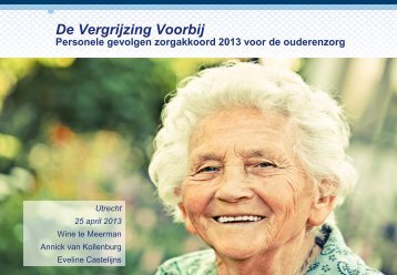 Personele gevolgen zorgakkoord 2013 - Berenschot