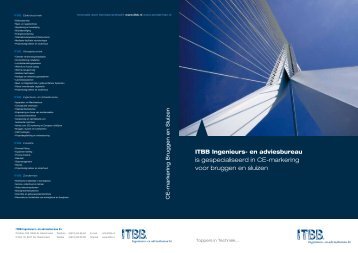 is gespecialiseerd in CE-markering voor bruggen en sluizen - ITBB