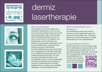 PDC A5.indd - Dermiz Huidtherapie