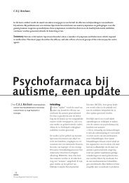 200602-psychofarmaca.pdf - Wetenschappelijk Tijdschrift Autisme