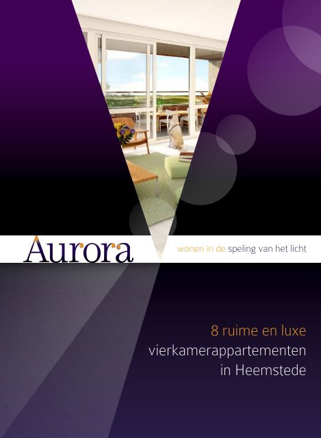 8 ruime en luxe vierkamerappartementen in Heemstede - Aurora