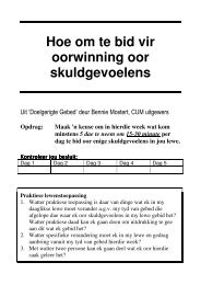 Hoe om te bid vir oorwinning oor skuldgevoelens - Business Prayer ...