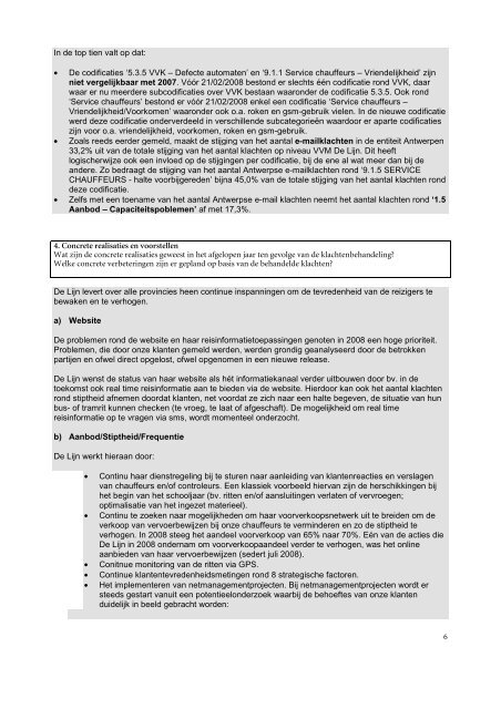 Eerstelijnsklachtenrapport 2008 - Vlaamse Ombudsdienst