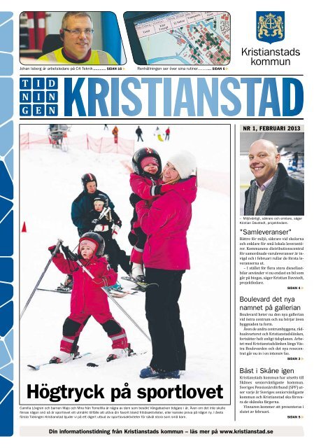 Tidningen Kristianstad 1 2013
