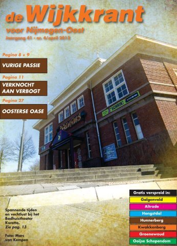 4 2013 - De Wijkwebsite voor Nijmegen-Oost