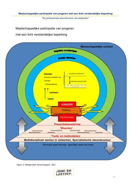 De Professionele Steunstructuur als katalysator - Jong en lastig