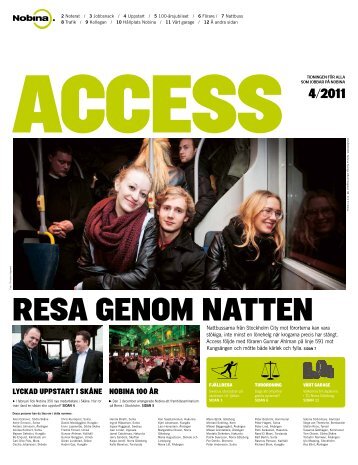 Access nr 4 2011 - Nobina