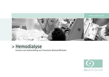Hemodialyse - AZ Sint-Lucas