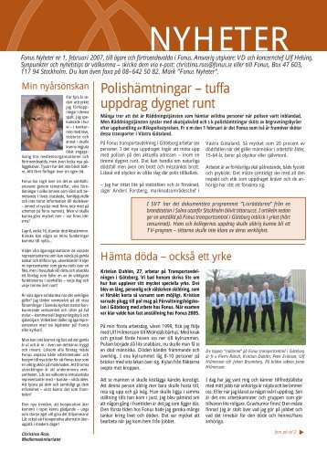 NYHETER - Fonus