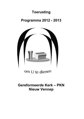 Programmaboekje Template Programmaboekje Template