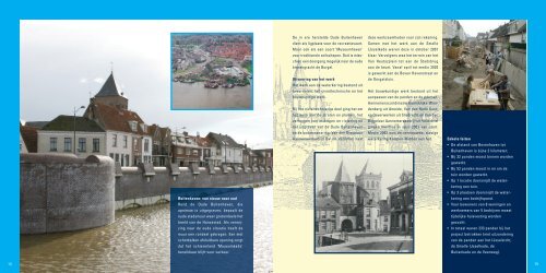 Middeleeuwse stadsmuur als waterkering - Waterschap Groot Salland