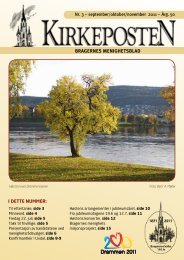 BRAGERNES MENIGHETSBLAD - Den norske kirke i Drammen