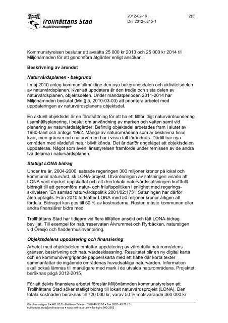 2012-03-14 Kommunstyrelsen.pdf - Trollhättan