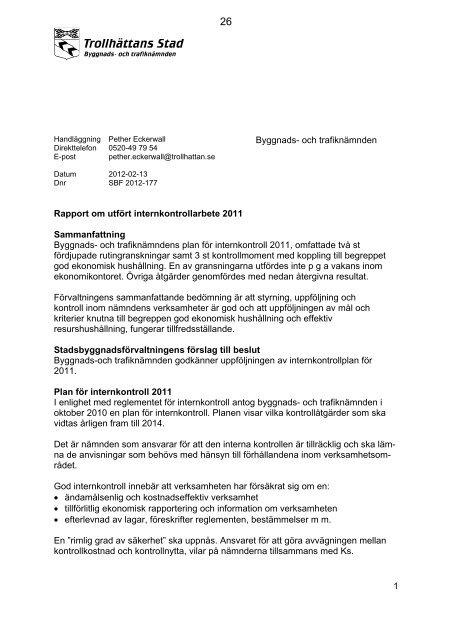 2012-03-14 Kommunstyrelsen.pdf - Trollhättan