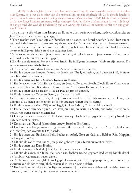 Commentaar op Genesis door Calvijn – genummerd - Ds. W. Pieters