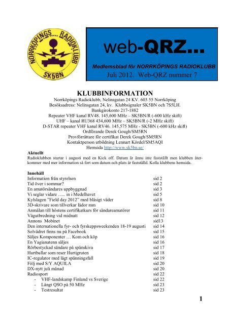 web-QRZ… - SK5BN