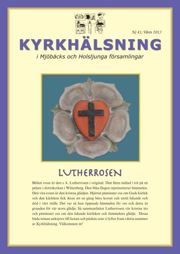 Kyrkfönstret nr 41.indd - Svenska kyrkan i Mjöbäck, Överlida och ...