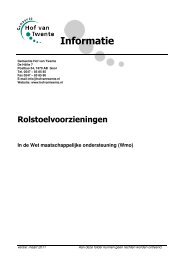 Rolstoel in natura - Gemeente Hof van Twente