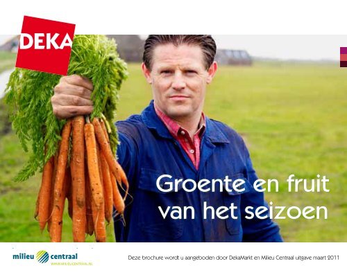 Groente en fruit van het seizoen - Dekamarkt