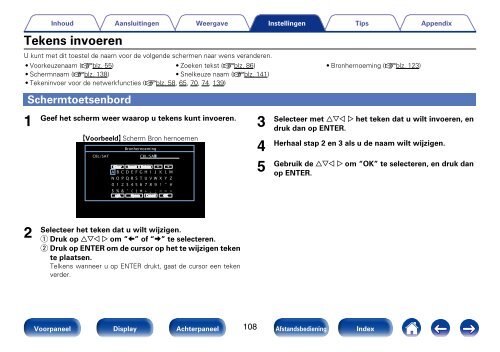 Gebruiksaanwijzing - Denon elektronische producten