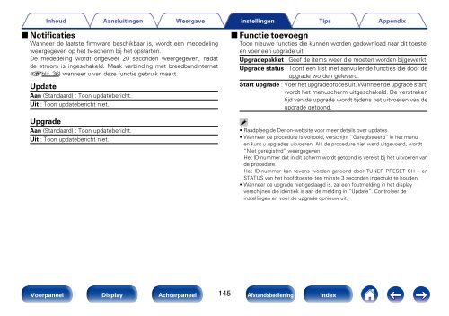 Gebruiksaanwijzing - Denon elektronische producten