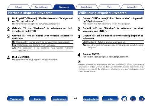 Gebruiksaanwijzing - Denon elektronische producten