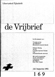 Vrijbrief 169 (juli/augustus 1992) - Libertarian.nl