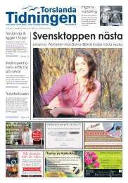 Svensktoppen nästa - Torslanda Tidningen